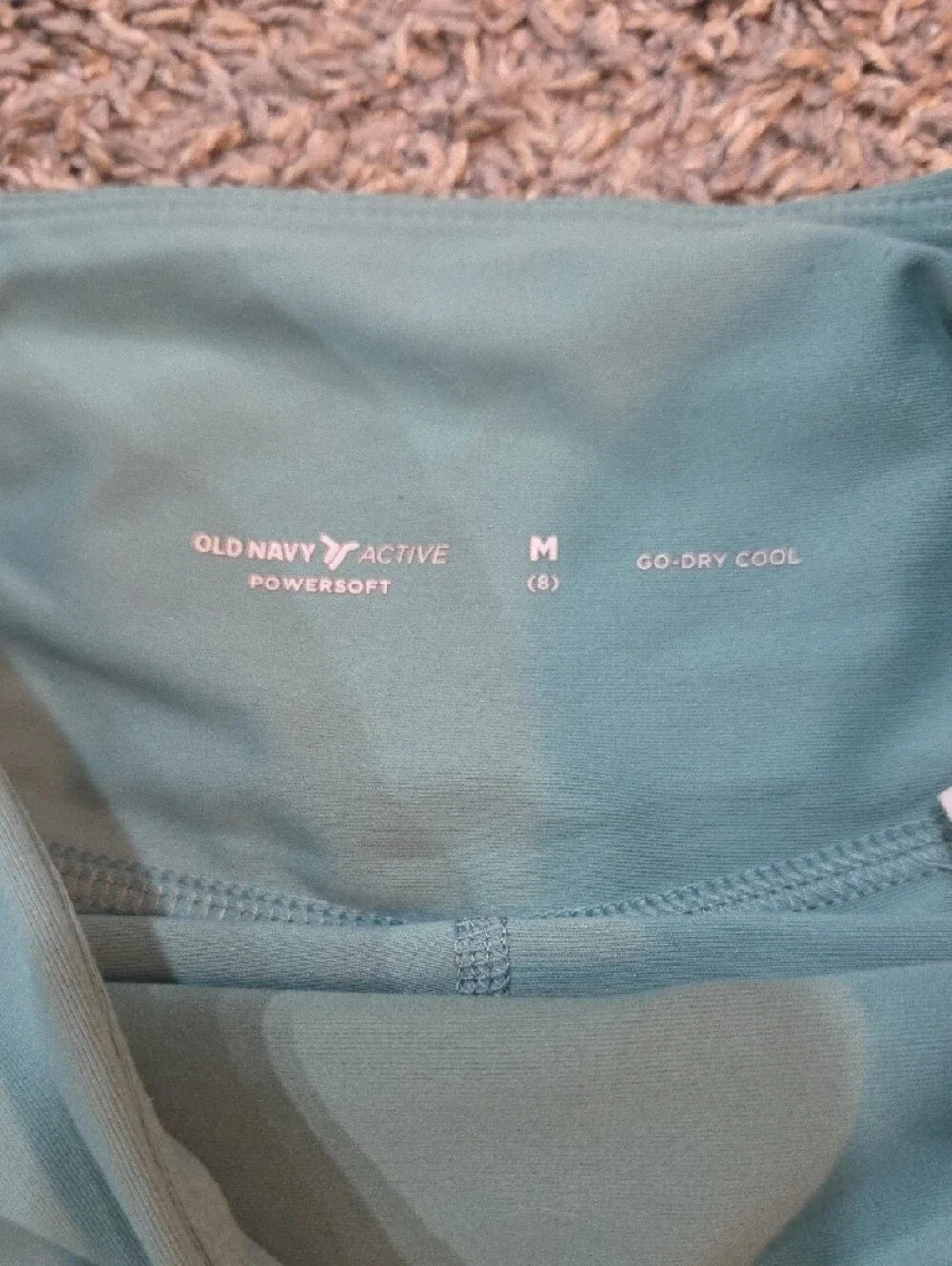 Old Navy Active Aqua Flared Skater Skirt - Medium